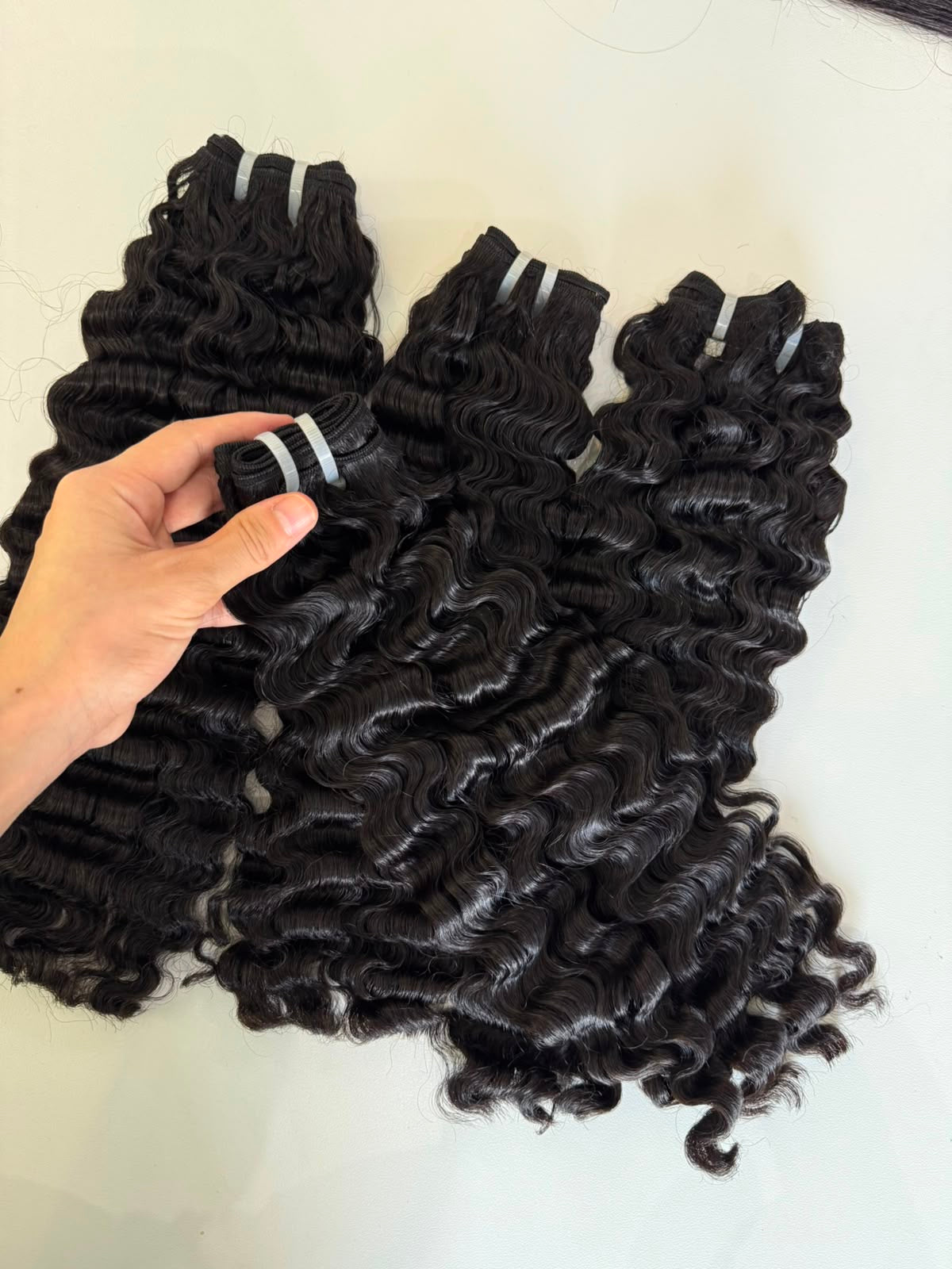 Raw Burmese Curly 4 Bundle Deal | 100% Raw Human Hair Bundles | Zodiac Tracks