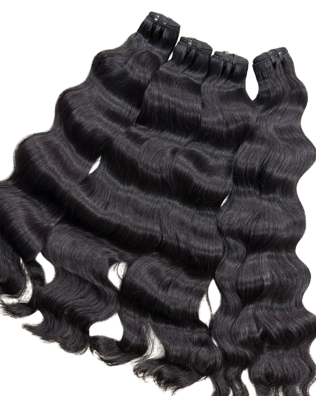 Raw Russian Natural Wave 4 Bundle Deal | 100% Raw Human Hair Bundles | Zodiac Tracks