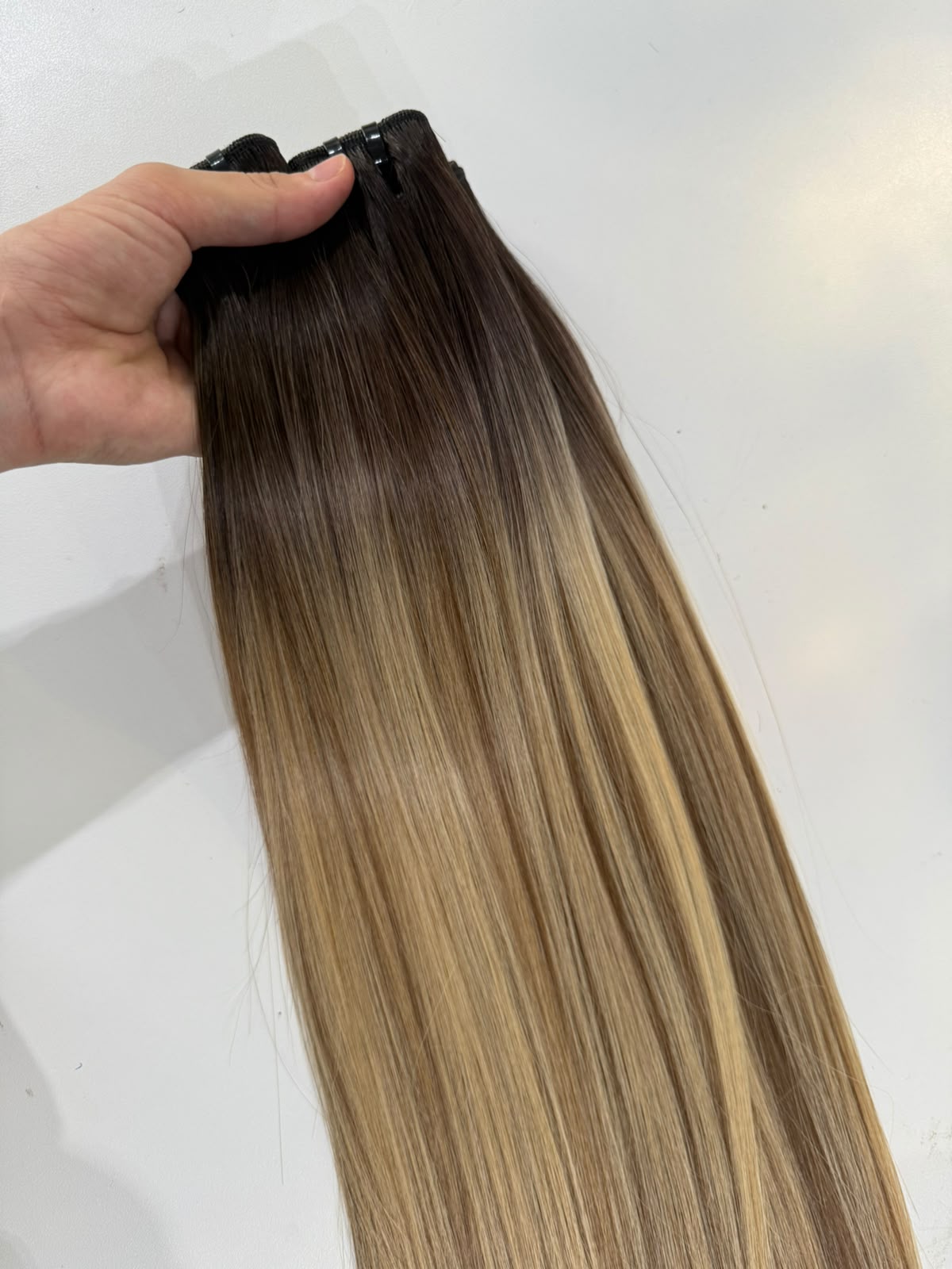 Honey Blonde Balayage Single Bundle | 100% Remy Human Hair Extension | Zodiac Tracks