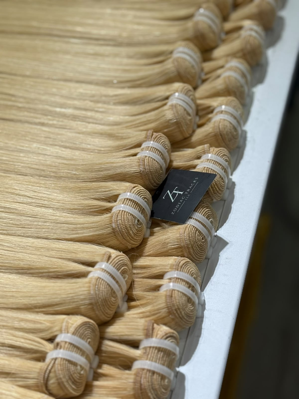 613 Russian Platinum Blonde 2 Bundle Deal | Human Hair Bundles | Zodiac Tracks