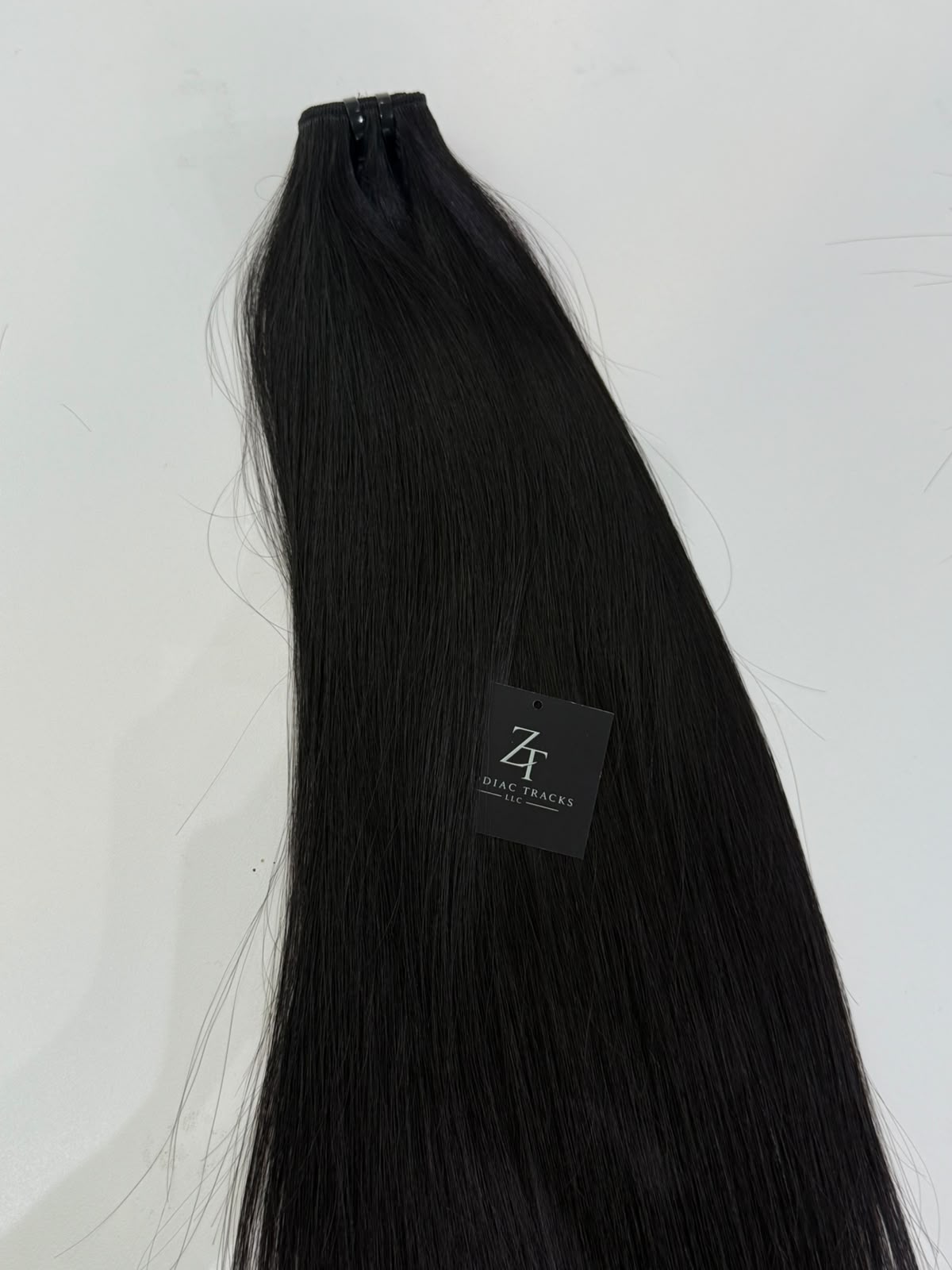 Raw Russian Bone Straight Single Bundle | 100% Raw Human Hair Extension | Zodiac Tracks