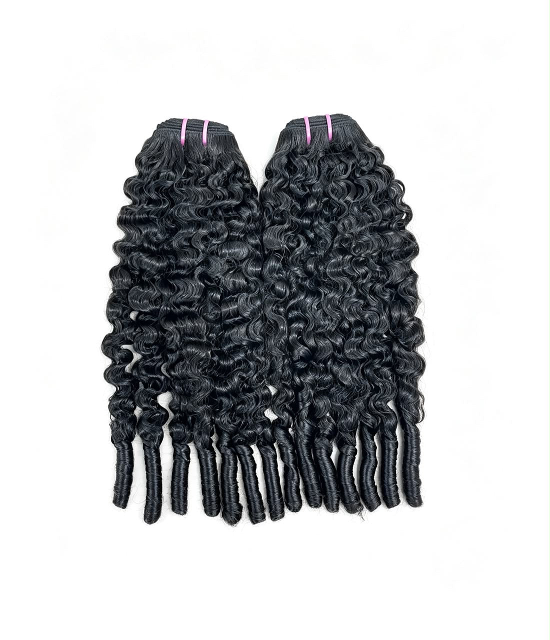 Burmese Curly Hair 2 Bundle Deal | 100% Human Hair Extensions | Zodiac Tracks