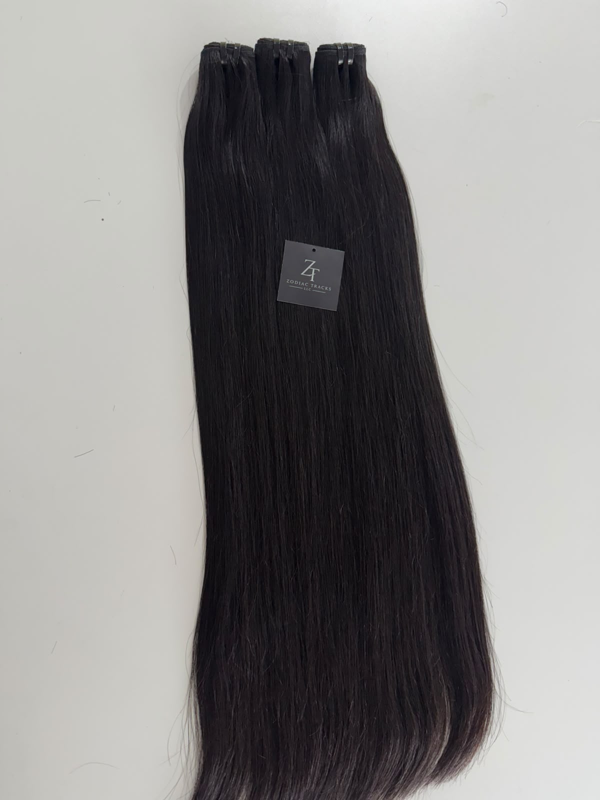 Raw Russian Natural Straight 3 Bundle Deal | 100% Raw Human Hair Bundles | Zodiac Tracks