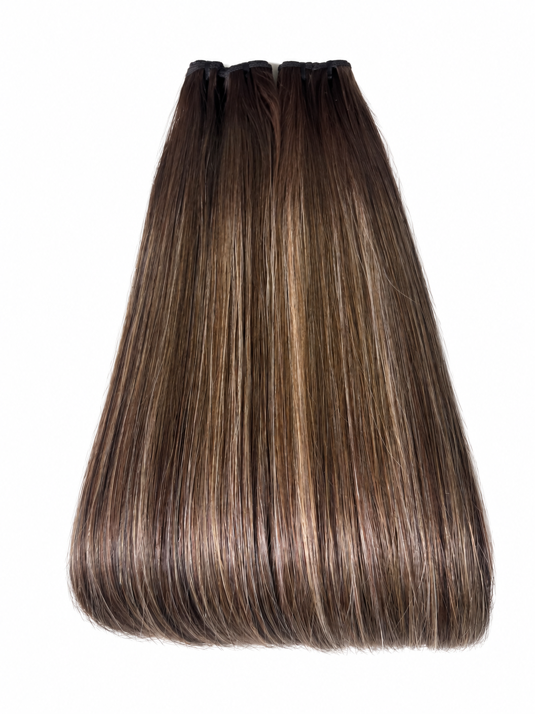 Iced Mocha Highlight Single Bundle | 100% Remy Human Hair Extension | Zodiac Tracks