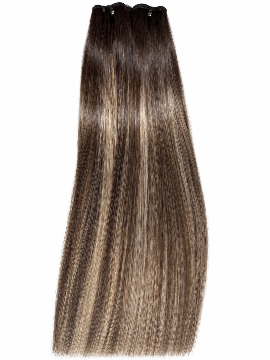 Iced Mocha Highlight Single Bundle | 100% Remy Human Hair Extension | Zodiac Tracks