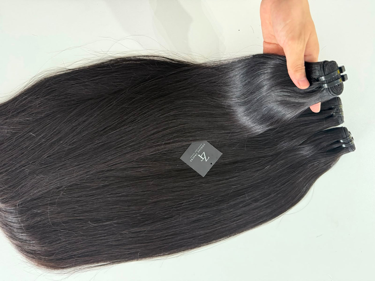 Raw Russian Natural Straight 3 Bundle Deal | 100% Raw Human Hair Bundles | Zodiac Tracks