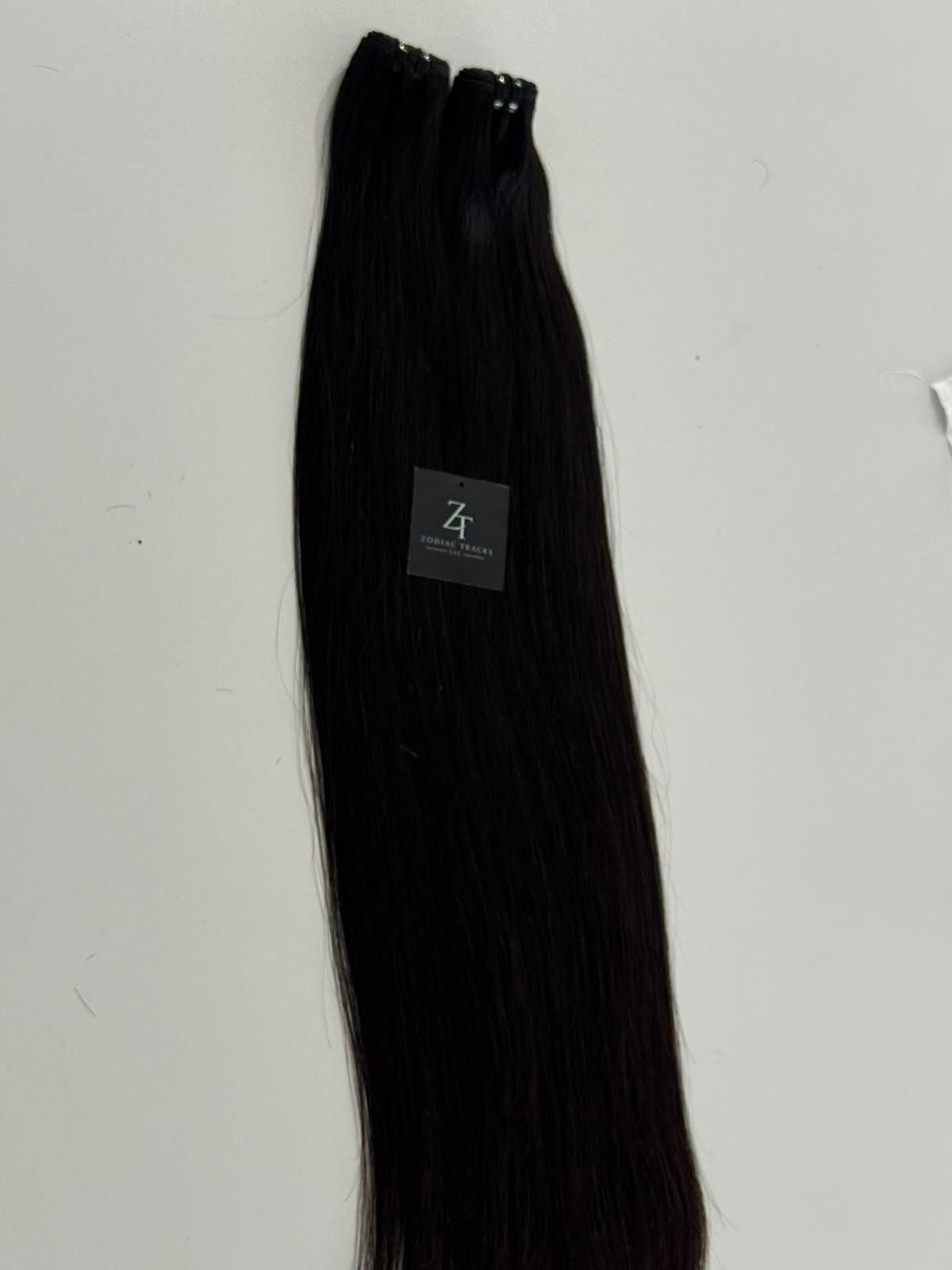 Raw Russian Natural Straight Hair 2 Bundle Deal | 100% Raw Human Hair Bundles | Zodiac Tracks