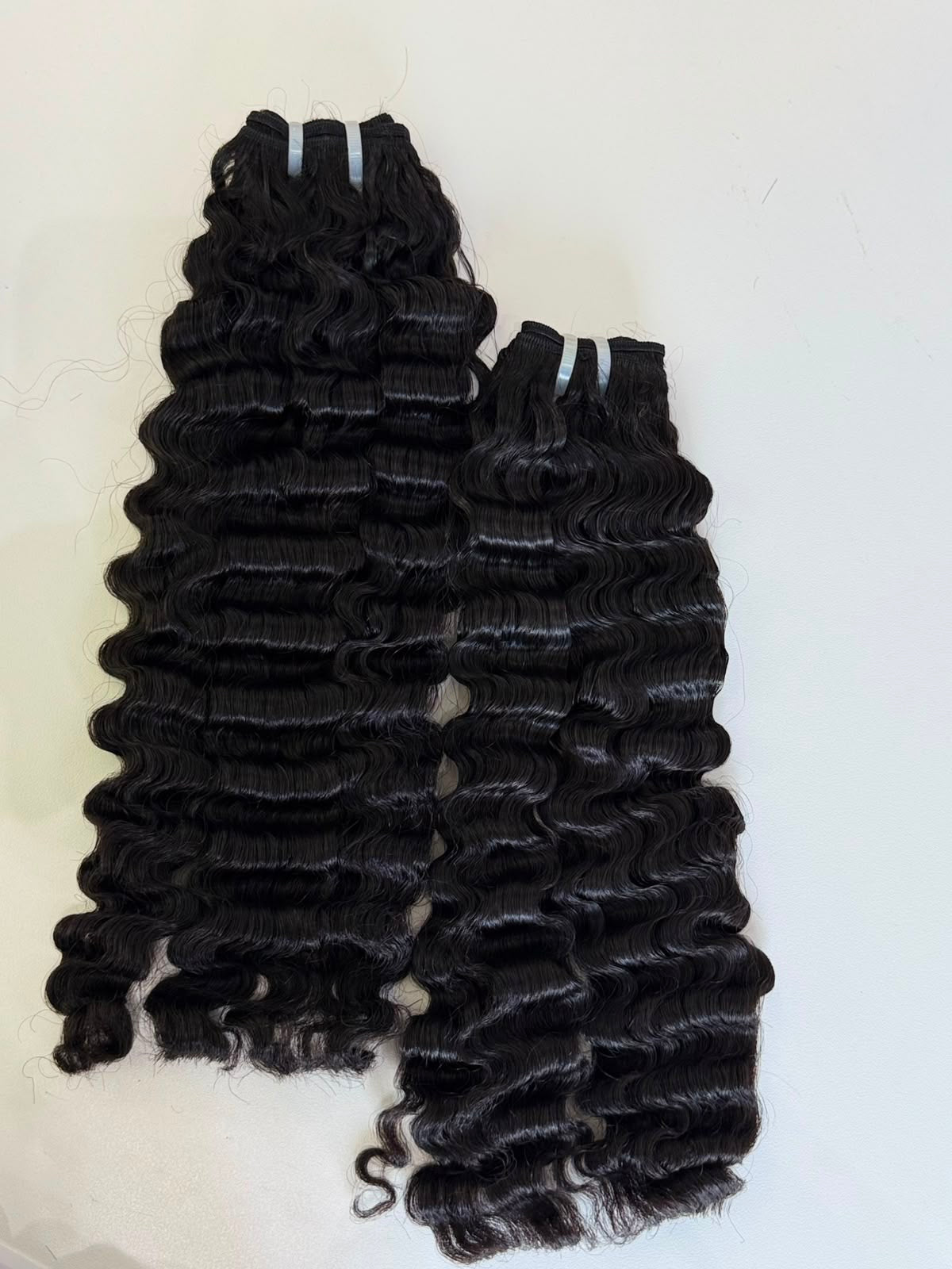 Raw Burmese Curly Hair 2 Bundle Deal | 100% Raw Human Hair Bundles | Zodiac Tracks