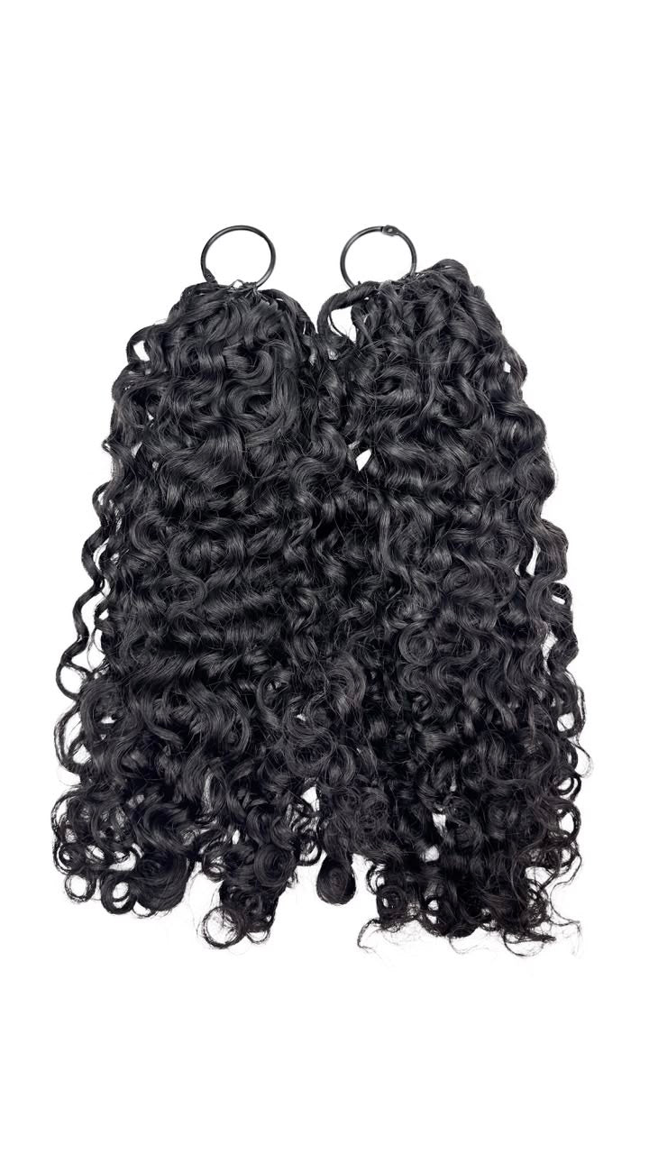 Miracle Knot Crochet Cambodian Curly Hair | 100% Human Hair | Zodiac Tracks