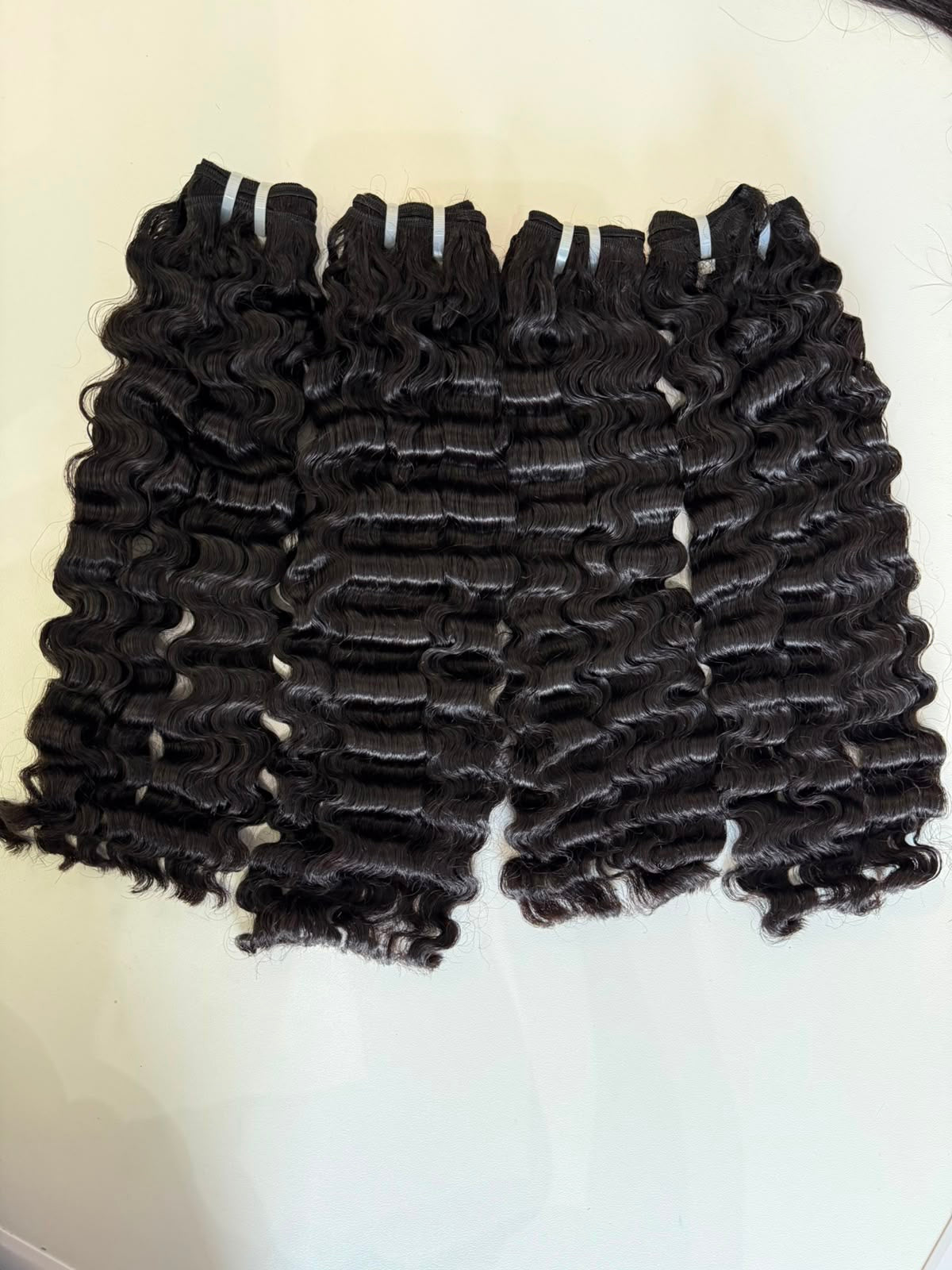 Raw Burmese Curly 4 Bundle Deal | 100% Raw Human Hair Bundles | Zodiac Tracks