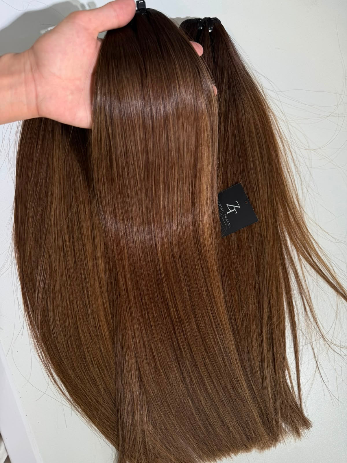 Chocolate Caramel Ombre Single Bundle | 100% Remy Human Hair Extension | Zodiac Tracks