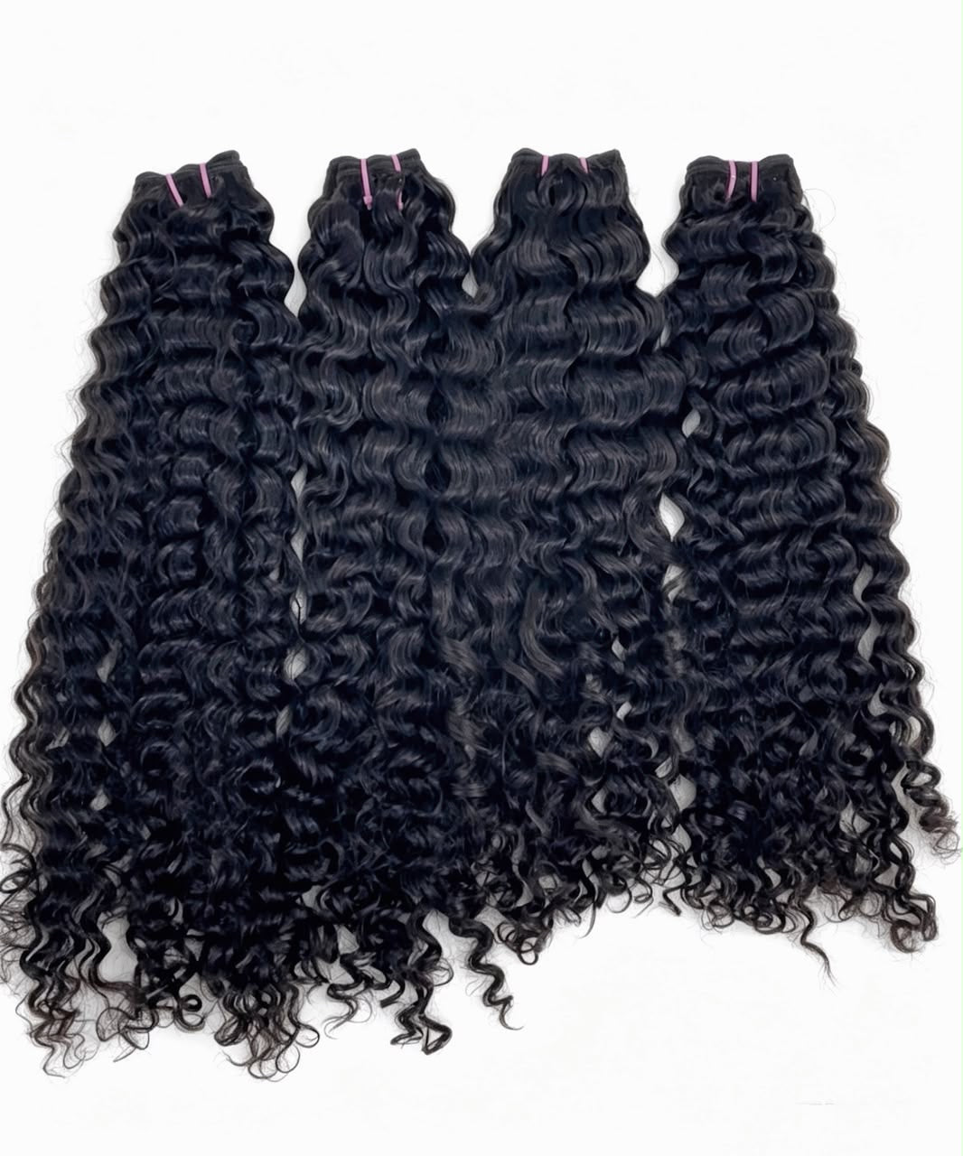 Indian Curly Hair 4 Bundle Deal | 100% Human Hair Extensions | Zodiac Tracks