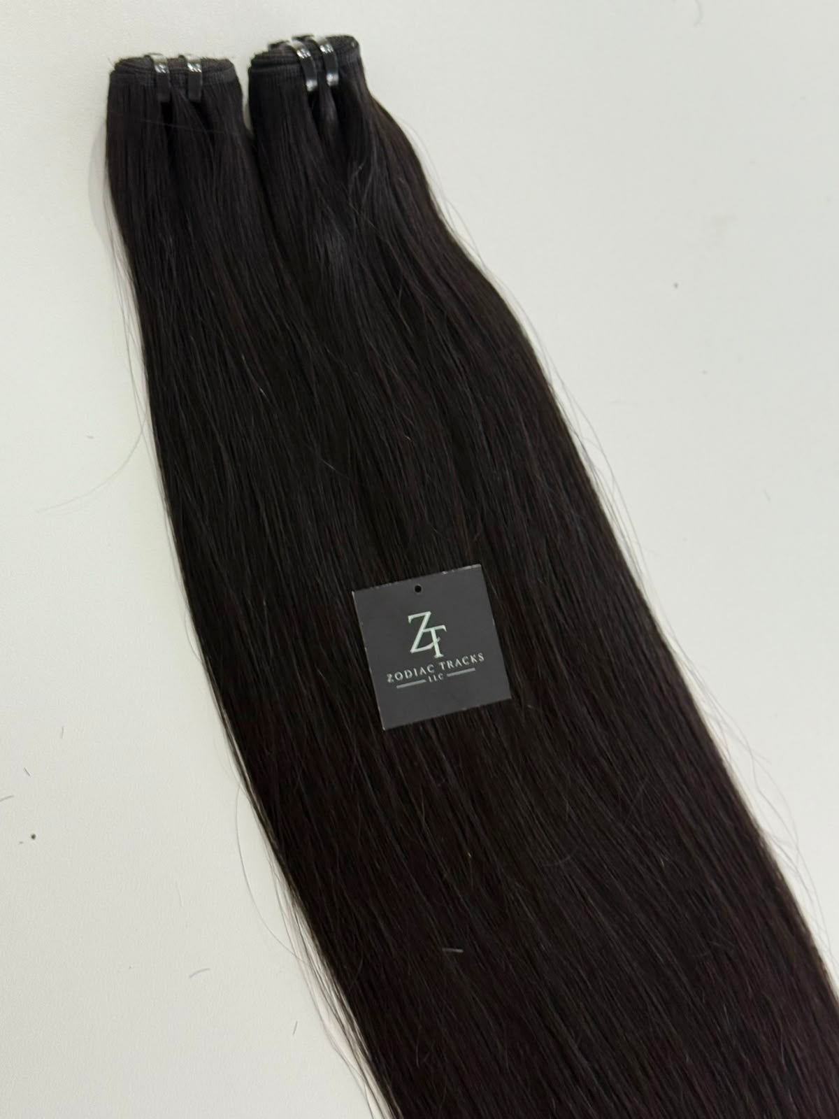 Raw Russian Natural Straight Hair 2 Bundle Deal | 100% Raw Human Hair Bundles | Zodiac Tracks