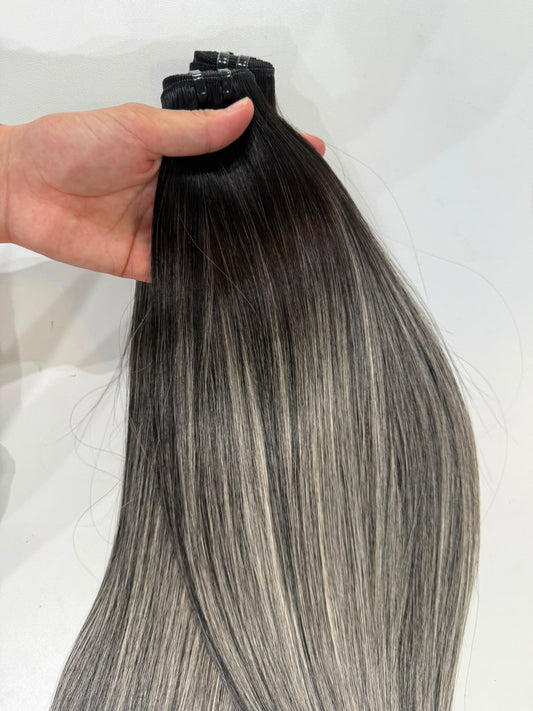 Smoky Ash Blonde Single Bundle | 100% Remy Human Hair Extension | Zodiac Tracks