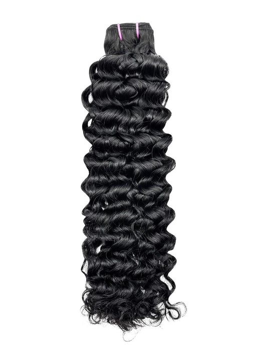 Cambodian Exotic Curly Hair Single Bundle | 100% Human Hair Extensions | Zodiac Tracks