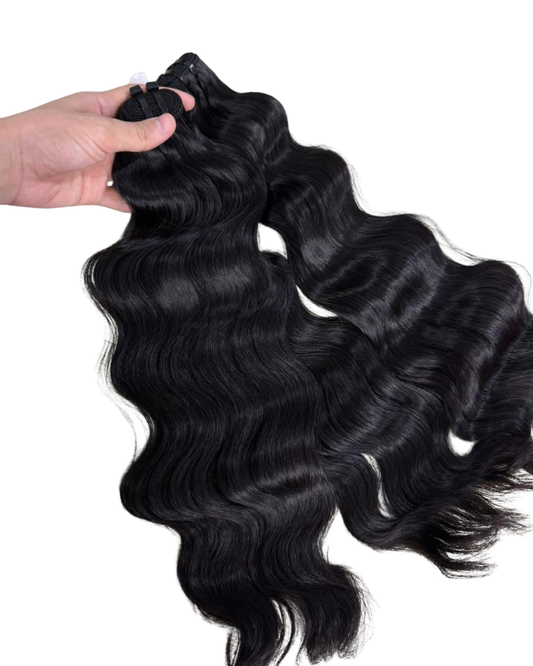 Raw Russian Natural Wave Hair 2 Bundle Deal | 100% Raw Human Hair Bundles | Zodiac Tracks