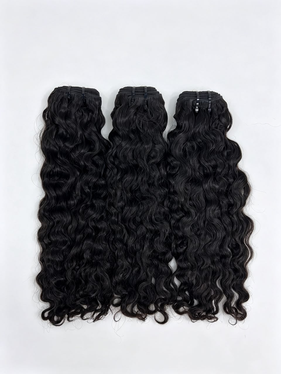 Cambodian Raw Wavy Hair 3 Bundle Deal | 100% Human Hair Extensions | Zodiac Tracks