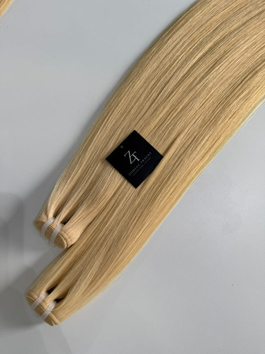 #60 Russian Blonde 2 Bundle Deal | Human Hair Bundles | Zodiac Tracks